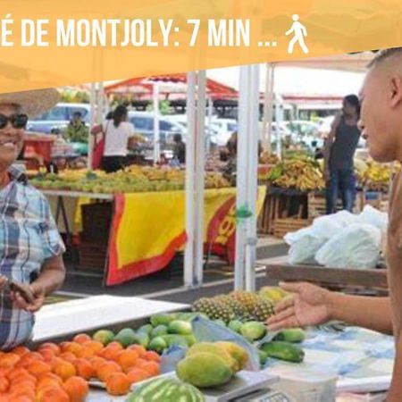 شقة T2 Le Cosy, Au Coeur De Montjoly, Parking, Clim Remire-Montjoly المظهر الخارجي الصورة