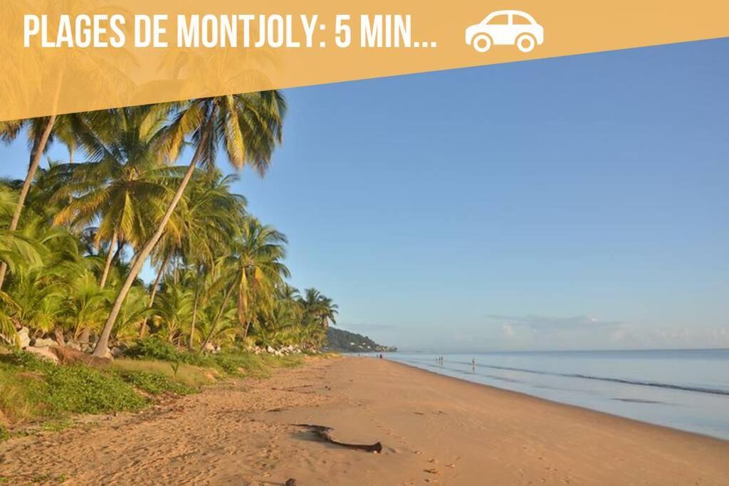 شقة T2 Le Cosy, Au Coeur De Montjoly, Parking, Clim Remire-Montjoly المظهر الخارجي الصورة