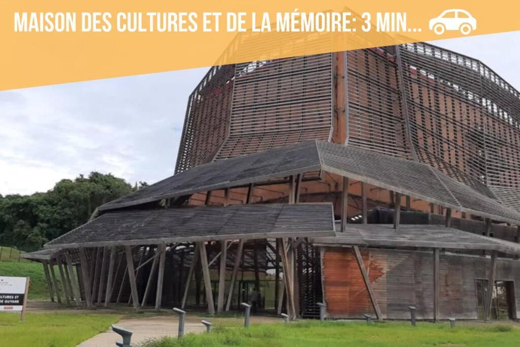 شقة T2 Le Cosy, Au Coeur De Montjoly, Parking, Clim Remire-Montjoly المظهر الخارجي الصورة